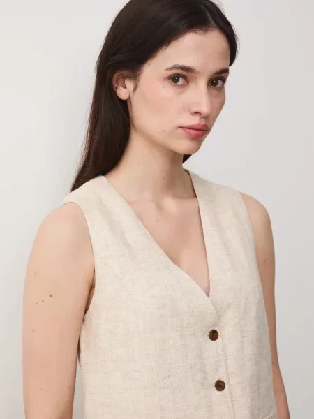 Medicine жилет лляний