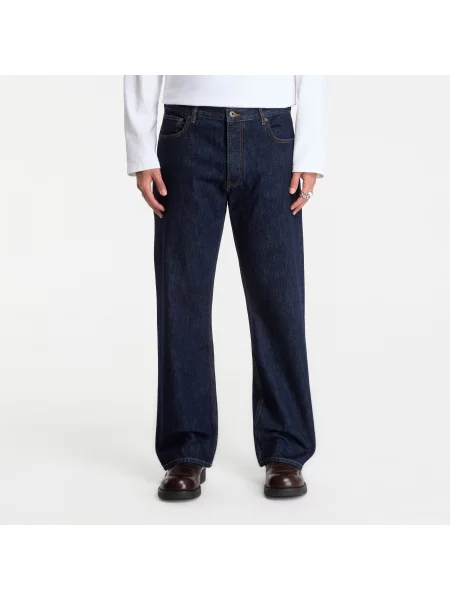 Blugi Off-White Half Arrow Slim Relax Jeans Raw Indigo 33 alb