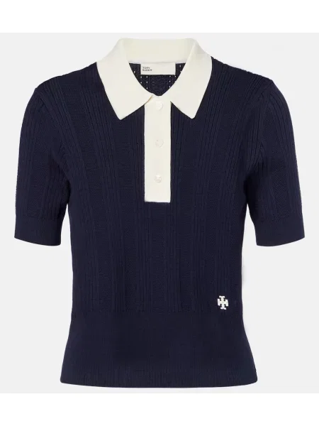 Polo Tory Burch albastru