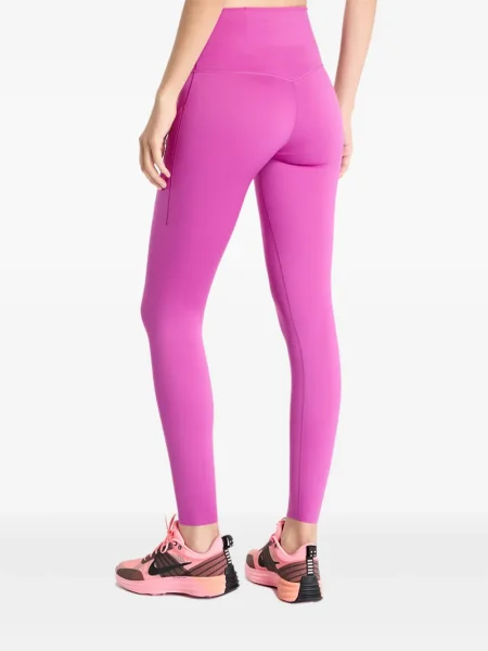 Top sport Nike din fleece plisat fără mâneci alb