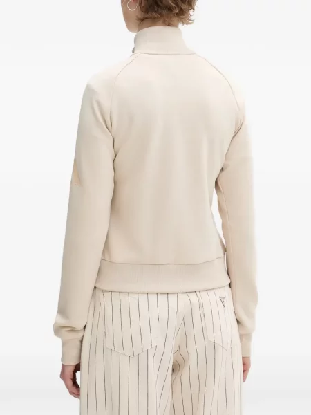 Pantaloni Adidas cu broderie cu dungi alergare negru
