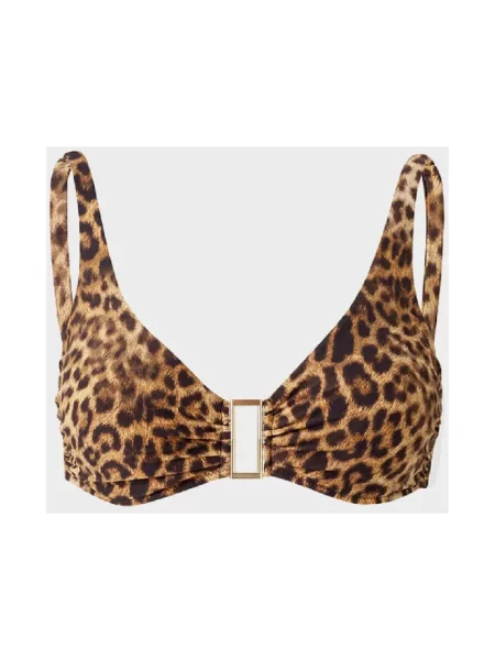 Top Melissa Odabash w grochy brązowy