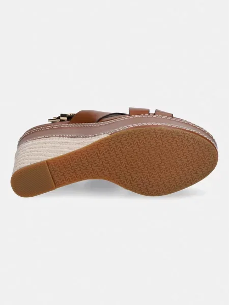 Шкіряні сандалі MICHAEL Michael Kors Nora Wedge