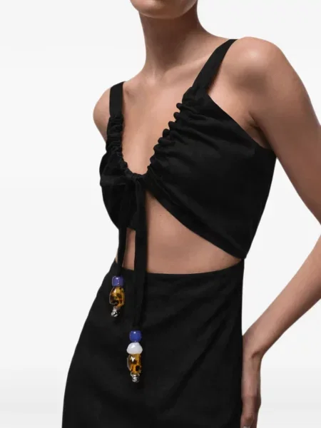 Rochie midi Cayet negru