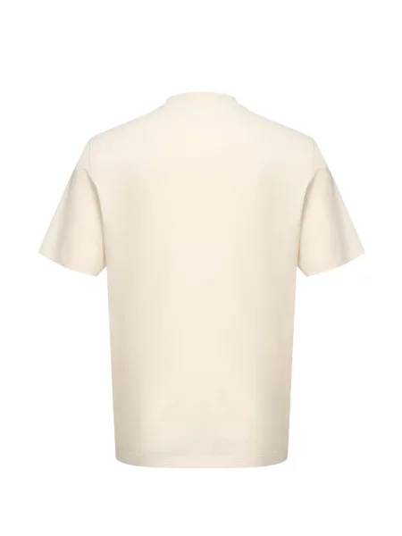 Scurt tricou Brunello Cucinelli cu broderie
