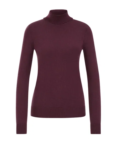 WE Fashion Pulover / roşu închis roșu