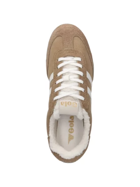 Sneakerși Gola din piele de căprioară