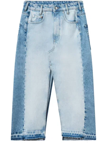 Spódnica midi Stella Mccartney do kolan niebieska