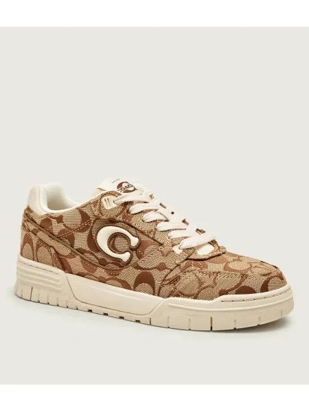 Coach Sneakers tornacipő Soho bőr hozzáadásával barna