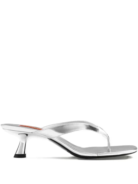 Chiloți tanga Simon Miller argintiu