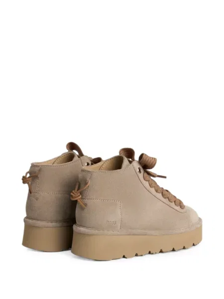 Sneakerși Panchic din piele de căprioară cu platformă