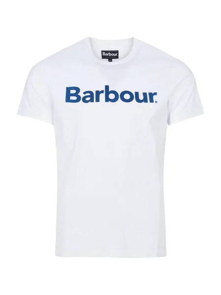 Barbour Póló Logo Tailored Fit fehér