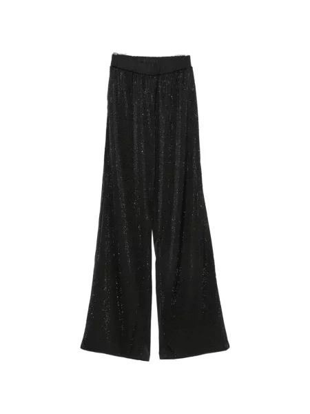Pantaloni Twenty Fourhaitch din satin negru