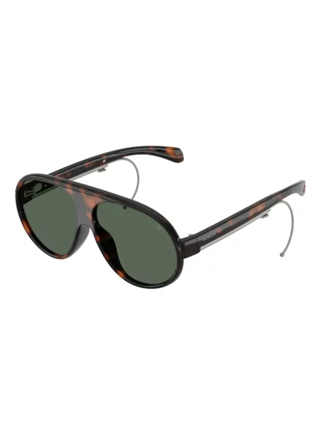 Ochelari de soare aviator Moncler Eyewear maro