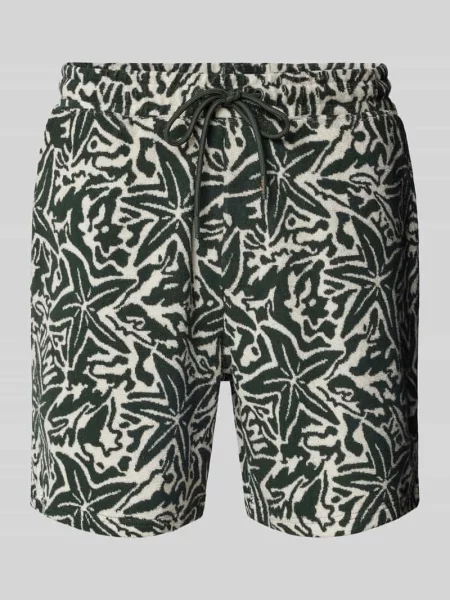 Szorty o kroju regular fit z tunelem model ‘Tony’ Shiwi