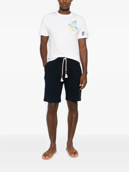 Pantaloni scurți Mc2 Saint Barth albastru