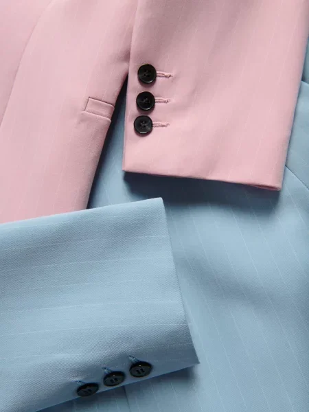 Reserved Двобортний блейзер світло-блакитний блакитний