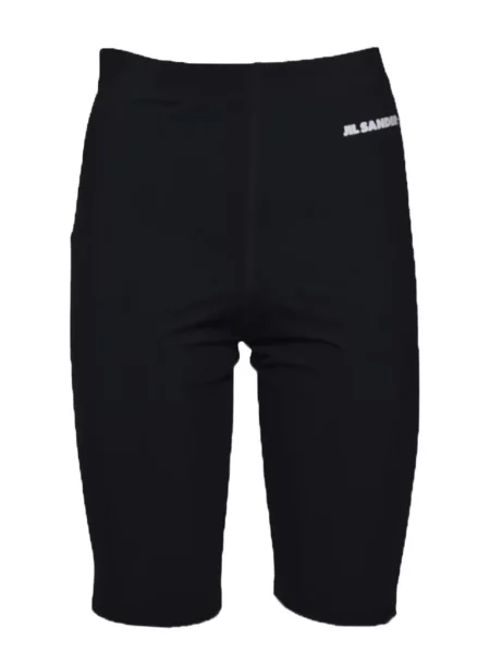 Pantaloni scurți Jil Sander negru