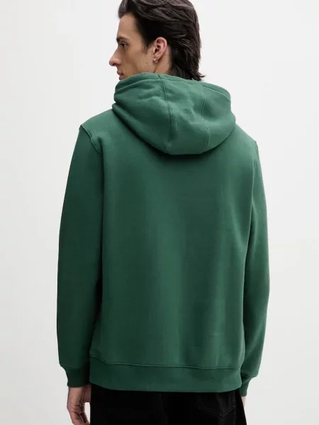 Tommy Jeans bluza z kapturem dziecięca zielona