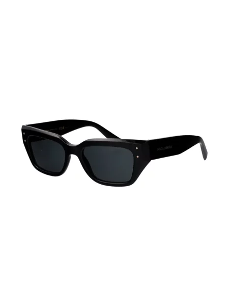 Ochelari de soare Dolce & Gabbana Eyewear cu imagine negru
