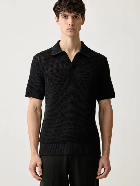 Tricou polo Michael Kors negru