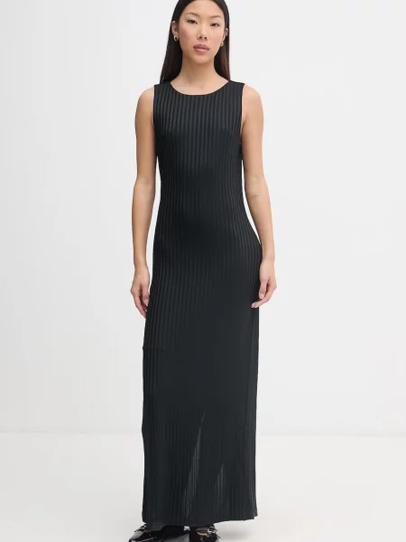 Rag & bone rochie cu vâscoză Natalia negru