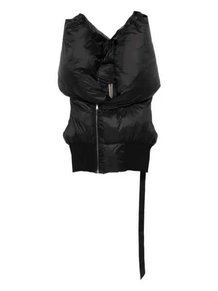 Vestă Rick Owens Drkshdw cu glugă negru