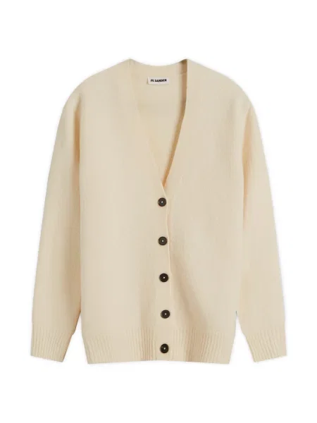 Kardigan Jil Sander beżowy