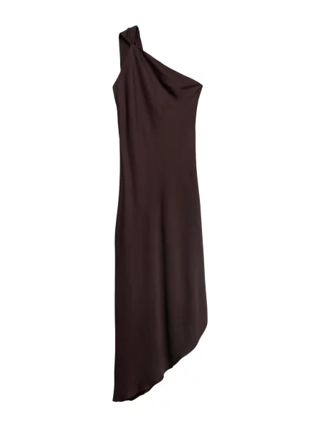 MANGO Rochie de seară FIORE ciocolatiu