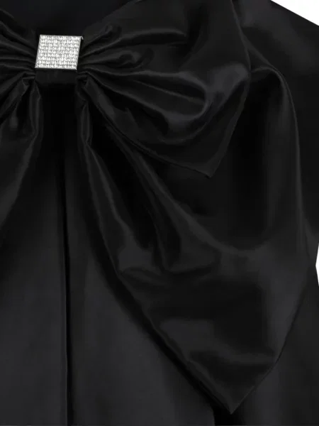 Rochie Nissa cu funde negru