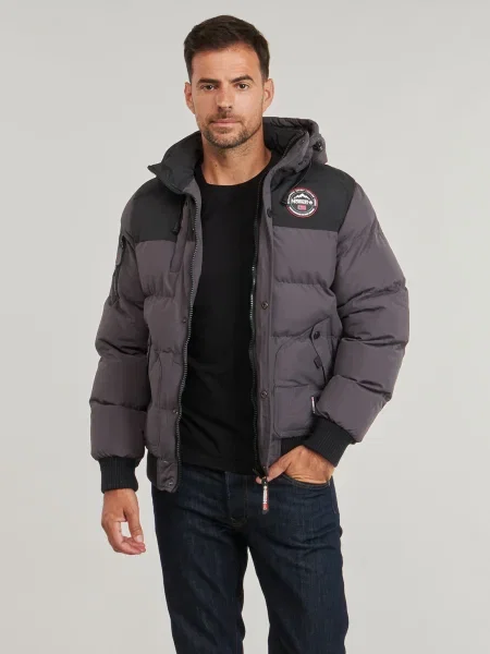 Kabát Geographical Norway szürke