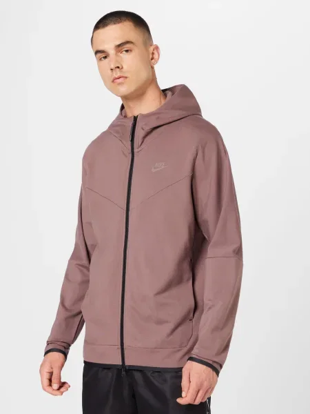 Fleecová bunda Nike Sportswear čierna