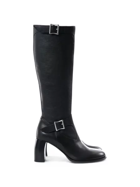 Cizme Ann Demeulemeester cu cataramă negru