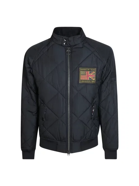 Kurtka puchowa Barbour czarna