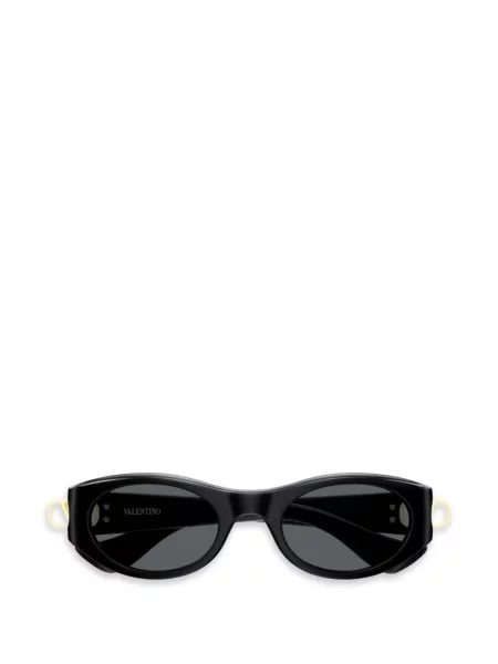 Ochelari de soare Valentino Garavani Eyewear cu imprimeu geometric negru