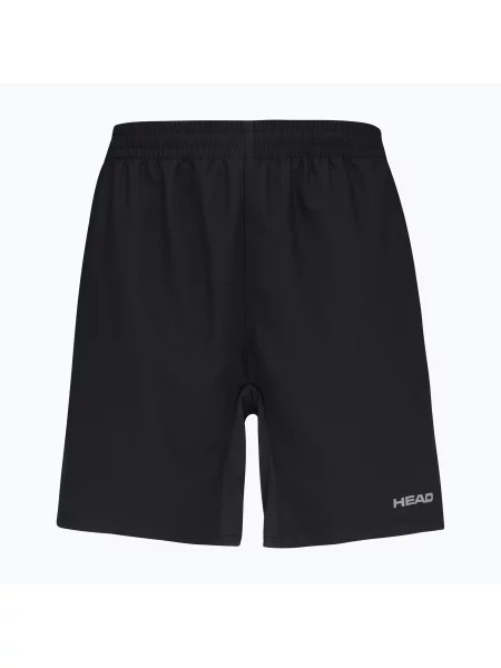 Spodenki tenisowe dziecięce HEAD Club Bermudas Jr black czarne