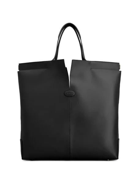 Geantă Tod's cu decolteu în V negru