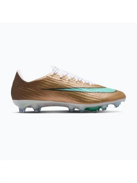 Încălțăminte de fotbal pentru bărbați Nike Mercurial Superfly 11 Elite "Kylian Mbappé" metallic gold/green glow verde