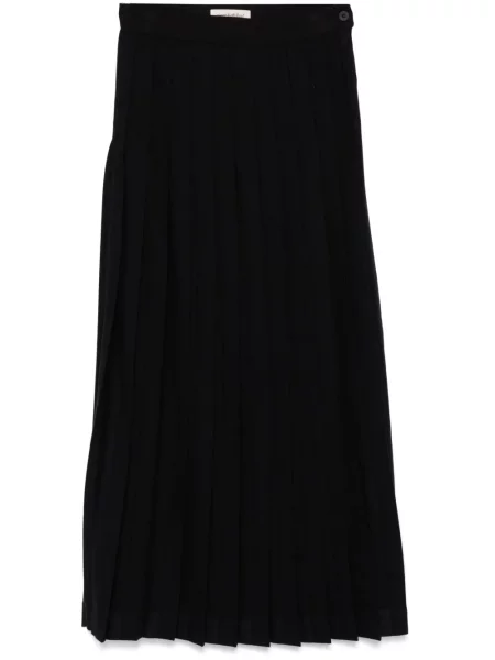 Maksi spódnica plisowana Gentry Portofino czarna