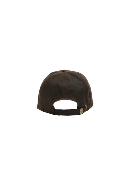 Barbour czapka bejsbolówka brązowa