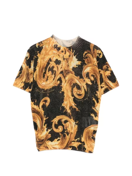 Tričko Versace Jeans Couture čierna