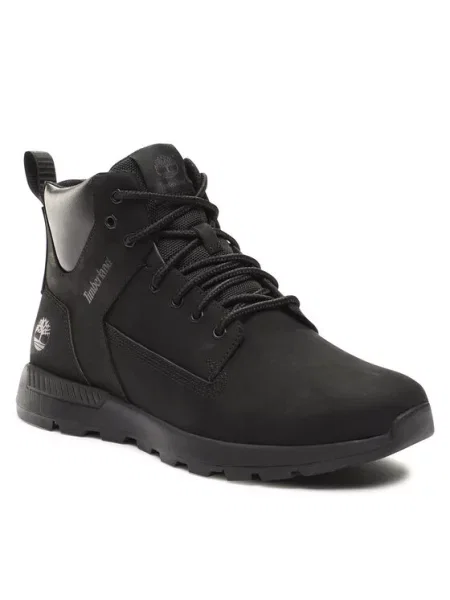 Nubuck μπότες Timberland μαύρο
