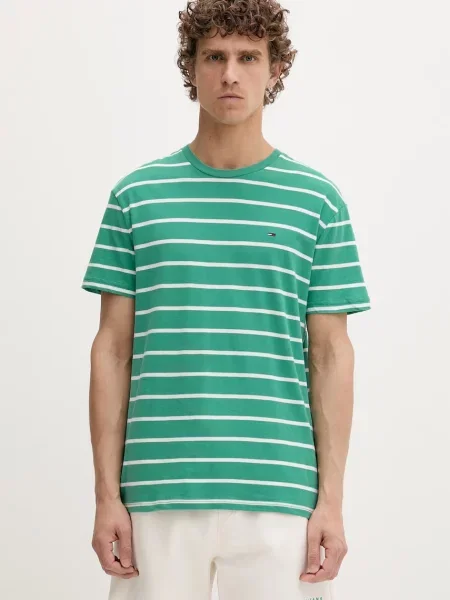 Tommy Jeans tričko zelené