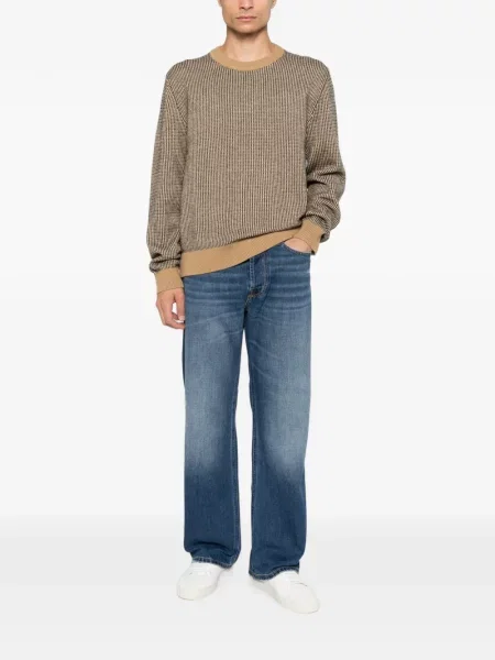 Pulover Calvin Klein cu decolteu rotund