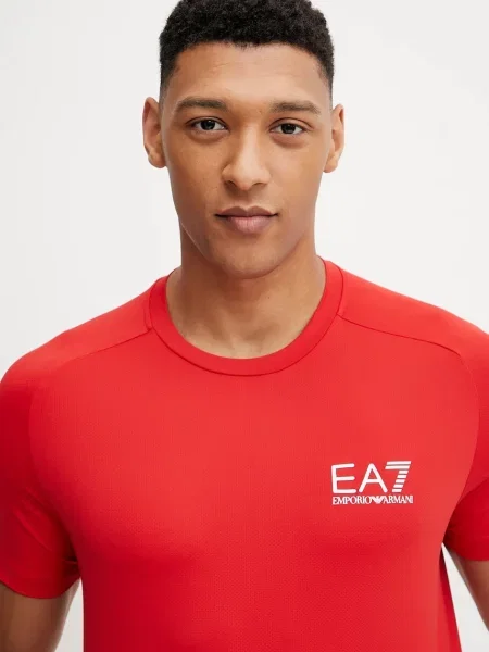 Póló Ea7 Emporio Armani piros