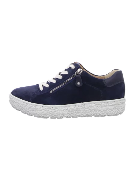 Sneakersy Hartjes skórzane niebieskie
