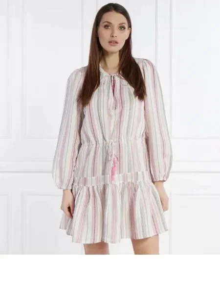 Pepe Jeans London De in rochie DEBBIE alb