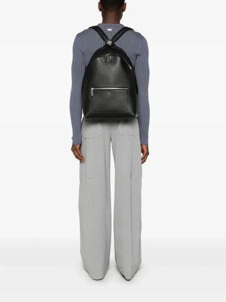 Rucsac Fendi din piele negru