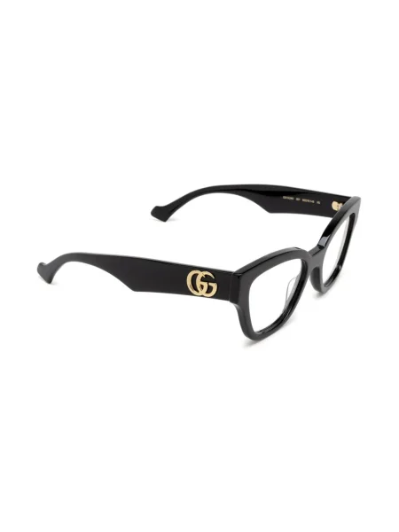 Ochelari de soare Gucci Eyewear cu imprimeu geometric negru