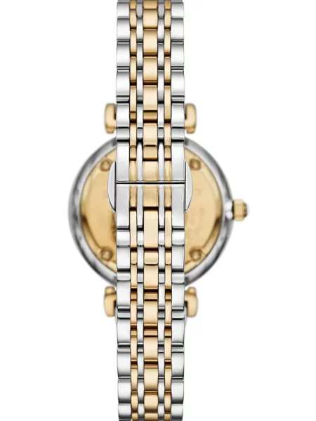 Emporio Armani Ceas analogic auriu / argintiu / transparent